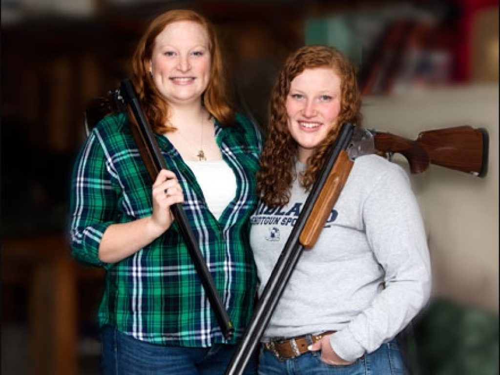 The Harmonic Convergence of the Red-Headed Sisters Who Shoot the CZ Redhead Shotguns