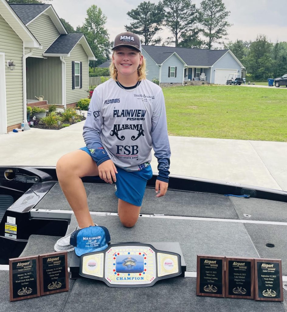 Max has many awards to show for his efforts-including two Angler of the Year awards.