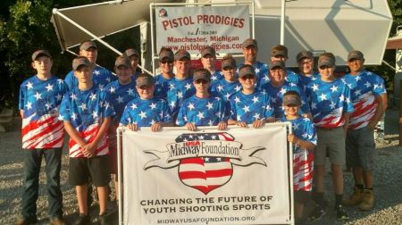 Michigan’s Pistol Prodigies Pistol Club has received grants from the MidwayUSA Foundation.